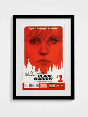 black-widow-framed
