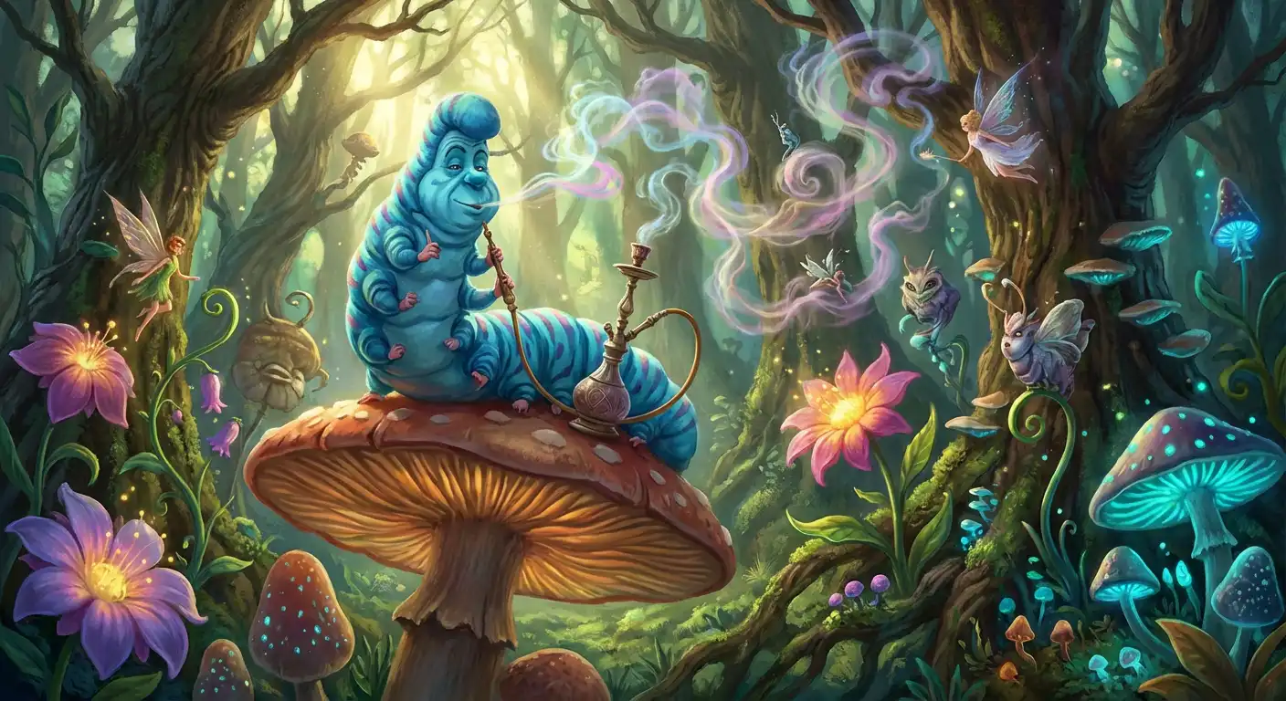 The Hookah-Smoking Caterpillar: Unpacking Alice in Wonderland’s Most Mysterious Character