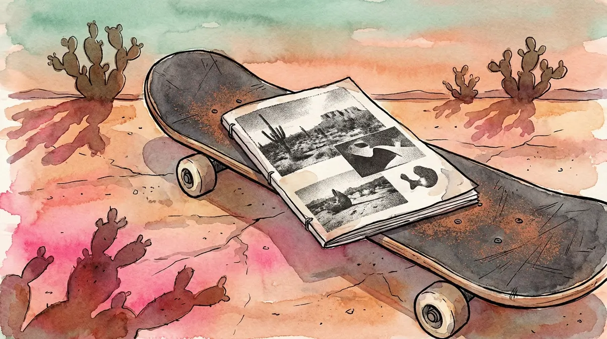 Skateboarding Went to the Desert and Came Back With a Zine