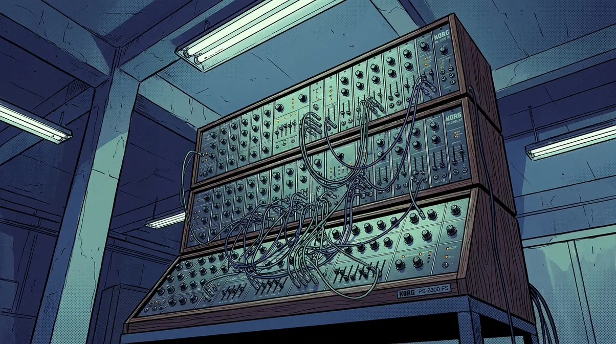 Fumio Mieda and the Inefficient Genius of the Korg PS-3300 FS