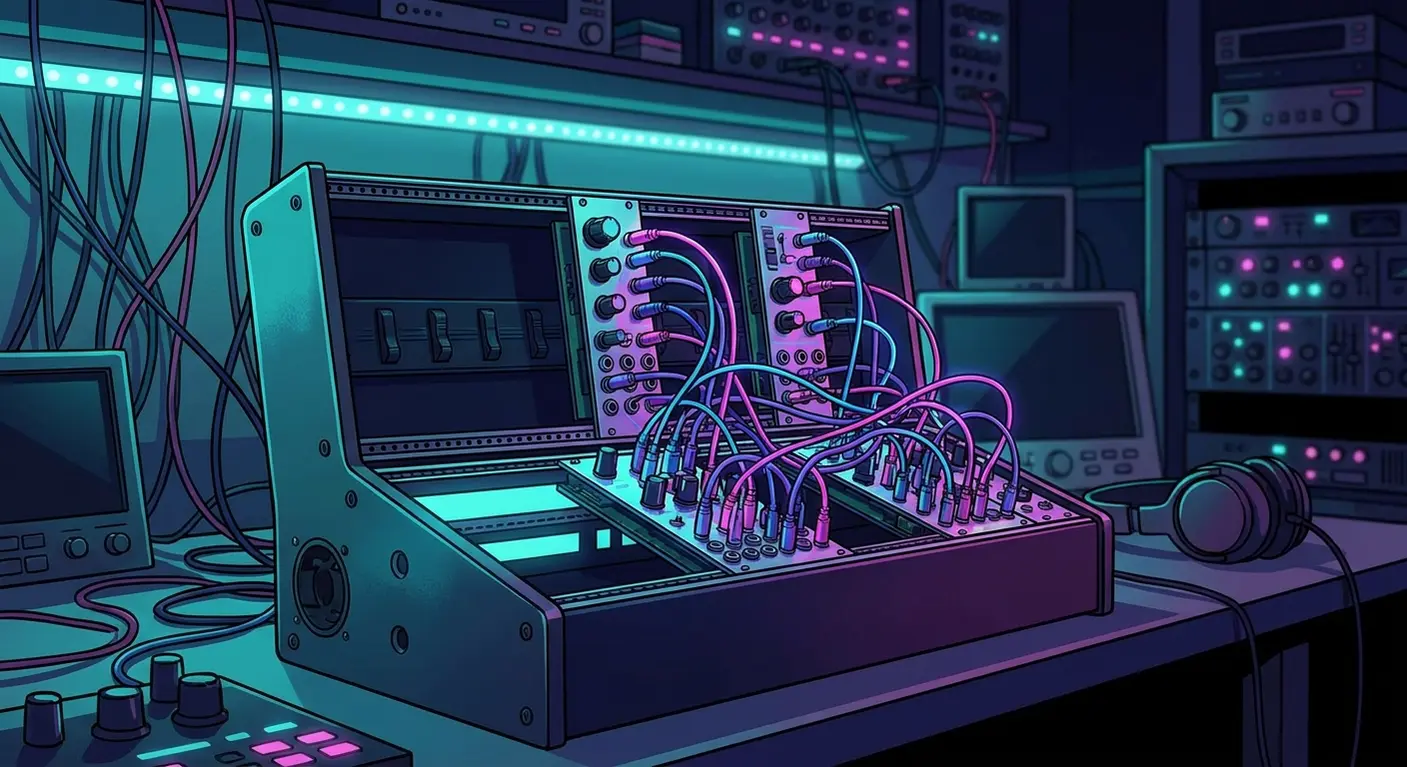 Twenty-four outputs in 8HP, and not a single pixel to scroll through.