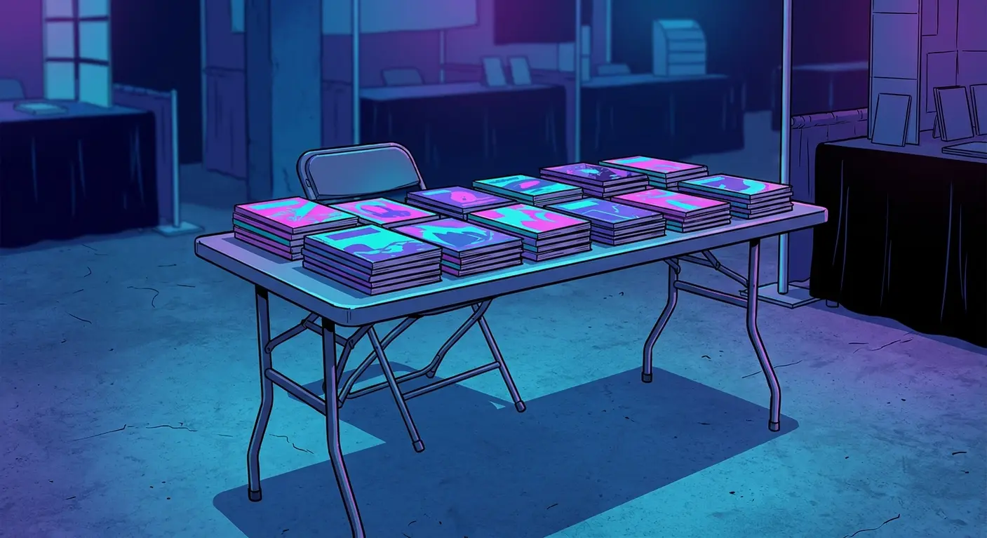 The table was always beautiful. The foot traffic was the problem.