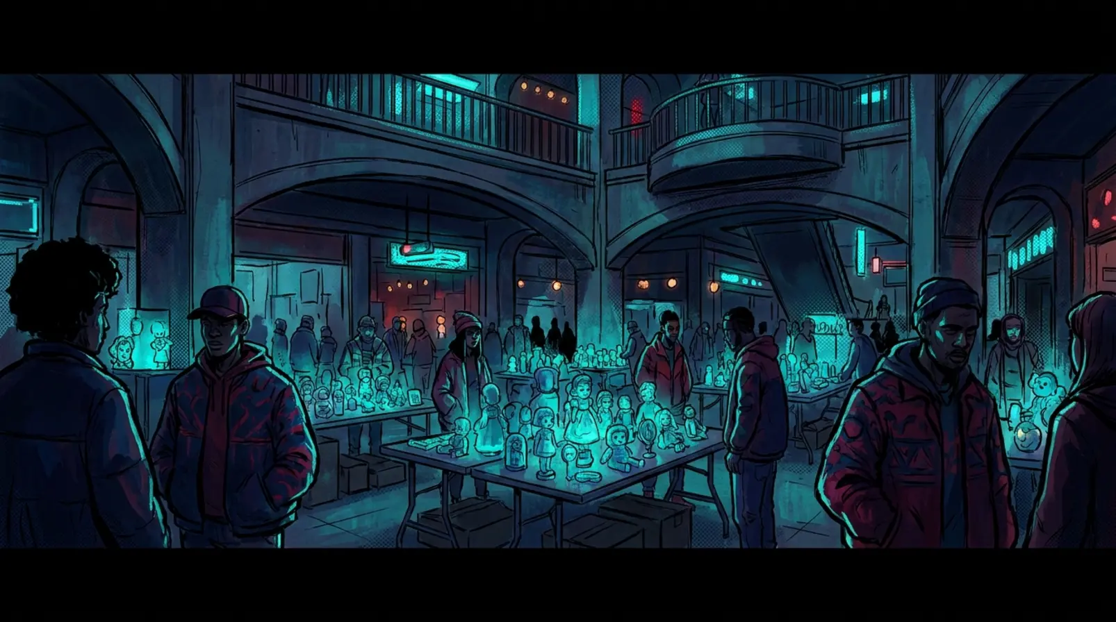 The Ghost Auction of Nakano Broadway
