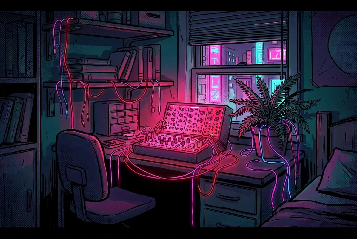 Bio-Oscillators and Unpredictable Circuits Are Rewriting DIY Synth Culture 3 The fern doesn't know it's performing. That's the whole point.