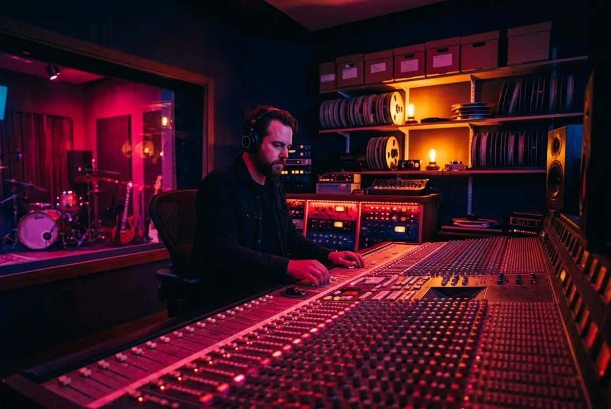 Larry Crane's "Digital Fast" and the War Against the Infinite Undo 1 Thirty minutes of tape per reel means every note has to earn its place.