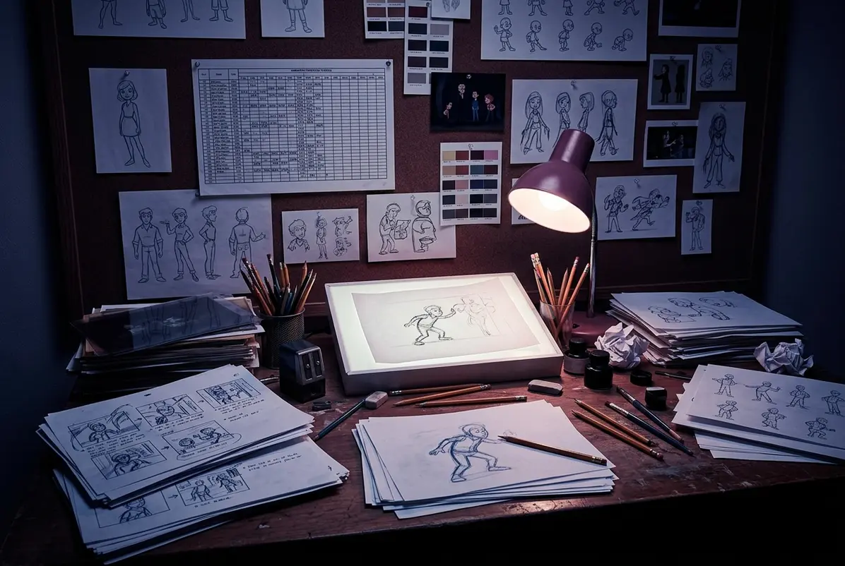 Pierrot Films and What Happens When Infinite Shonen Finally Runs Out of Road 1 The desk where 720 episodes finally stopped making sense.
