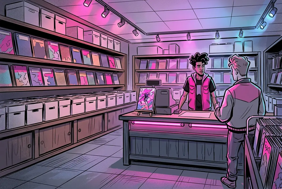 Saga's Paper Trail and the Argument Over Who Gets to Read It 2 The shop is still the safest distribution channel nobody can moderate.