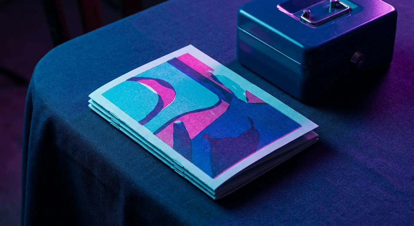 The Toronto Comic Arts Festival - TCAF 2026's 70/30 Rule and the War Between Literary Comics and the Merch Economy 3 Fifty copies, hand-stapled, and every one of them matters.