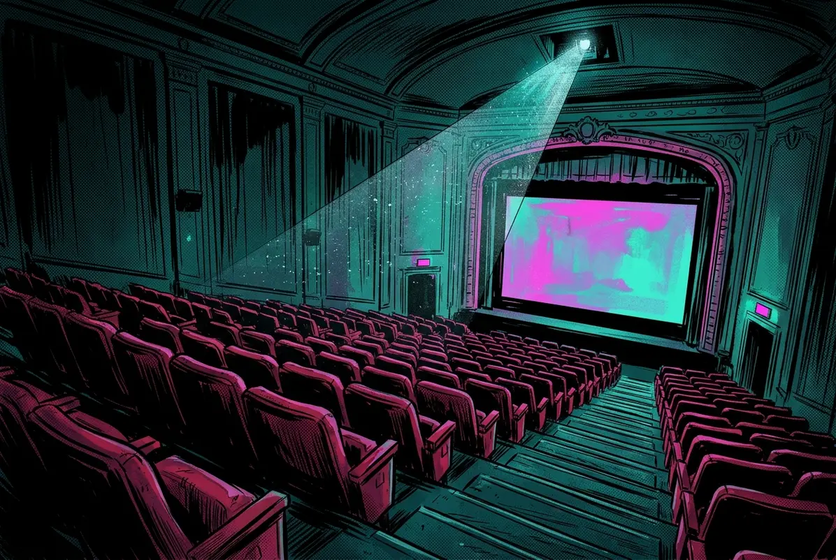 Virgil Cardamone's 35mm Roadshow and How the Mahoning Drive-In Migrated Indoors 2 Every old movie palace still has a ghost in the booth.