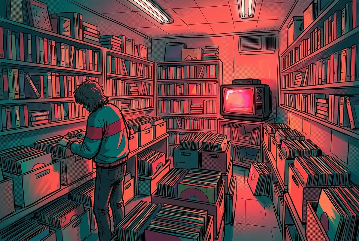Cartridges, Wax, and Tape Heads: Physical Media's Wild Summer 3 Every shelf a biography, every crate a dare to keep digging.