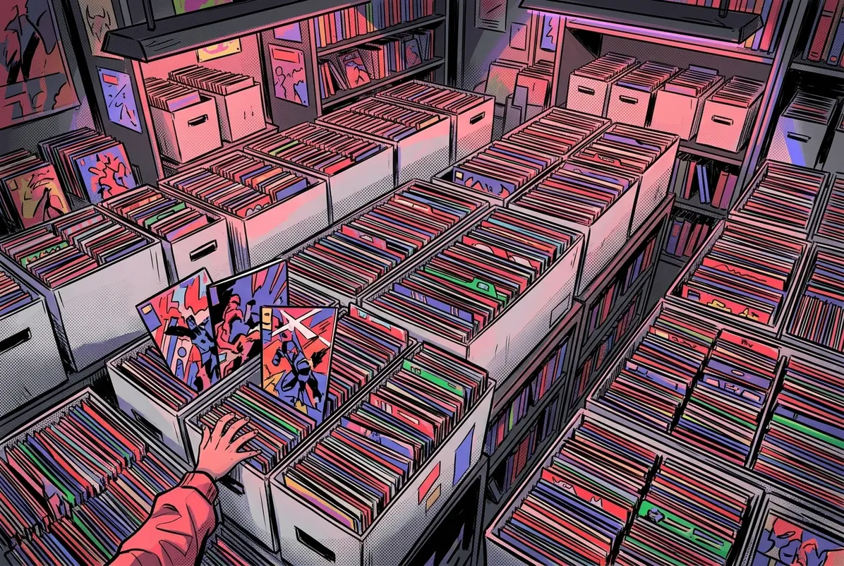 One hundred and fifty issues of continuity never fit neatly in a single box.