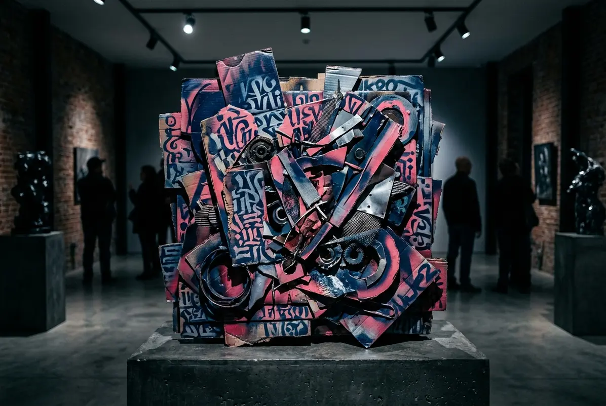 Rammellzee at Christie's: The Profitable Disarming of Gothic Futurism 1 Gothic Futurism was never meant to sit still.