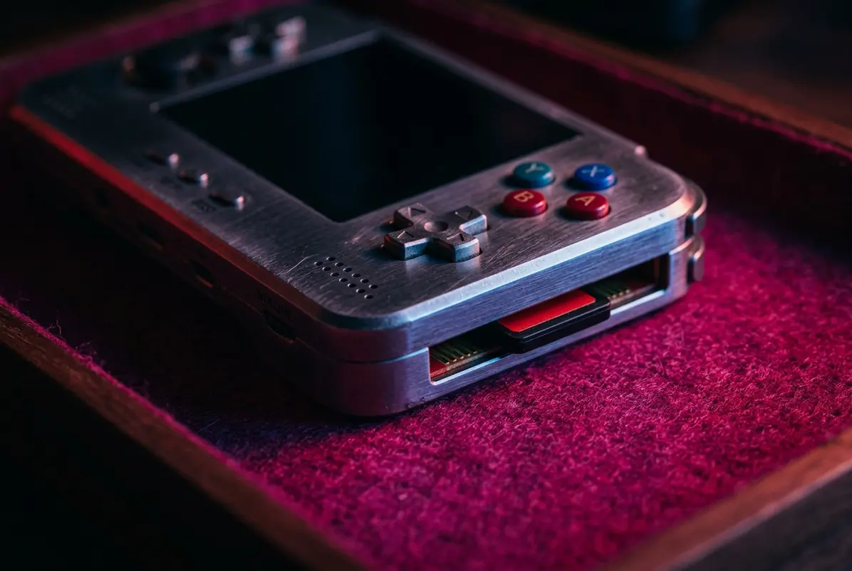 Five hundred dollars of solid billet aluminum, waiting to play Tetris.