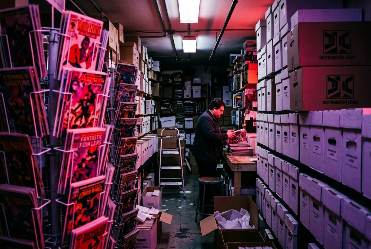 Comic Shops After Diamond's Near-Monopoly Broke 1 The backroom math every specialty shop has run since 1973