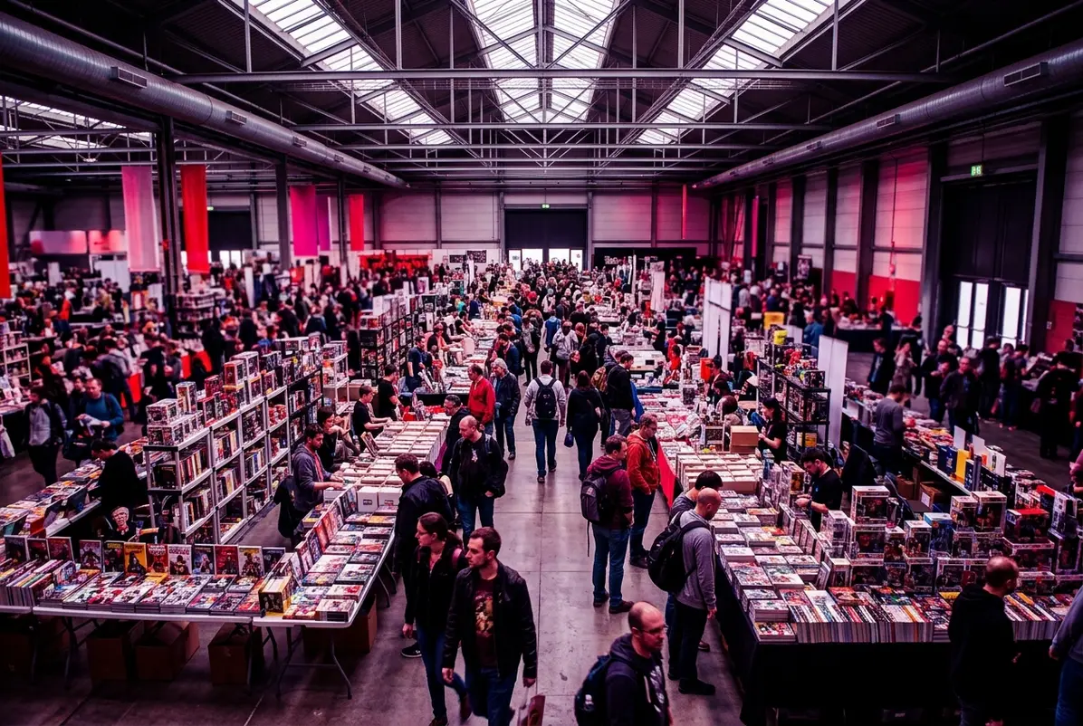 Comic Shops After Diamond's Near-Monopoly Broke 3 The ComicsPRO floor, where a record year got tallied out loud