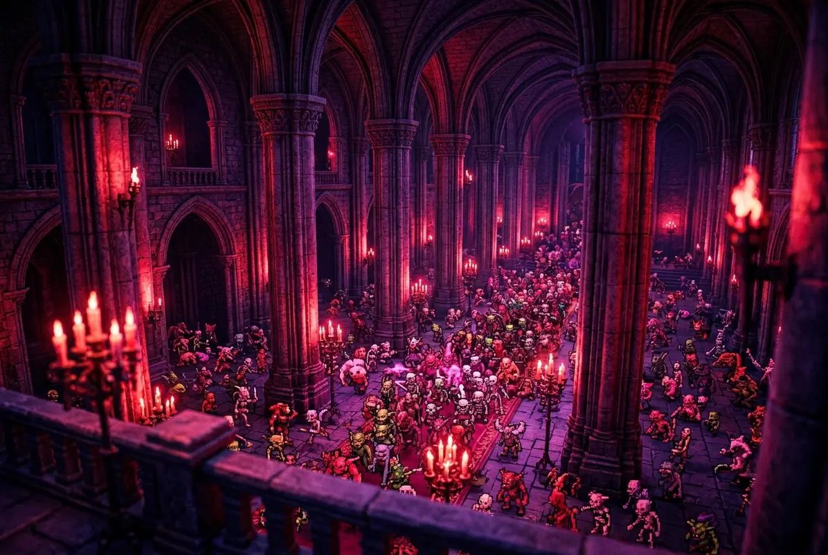 Dracula's Castle entered the machine built from its shadow.