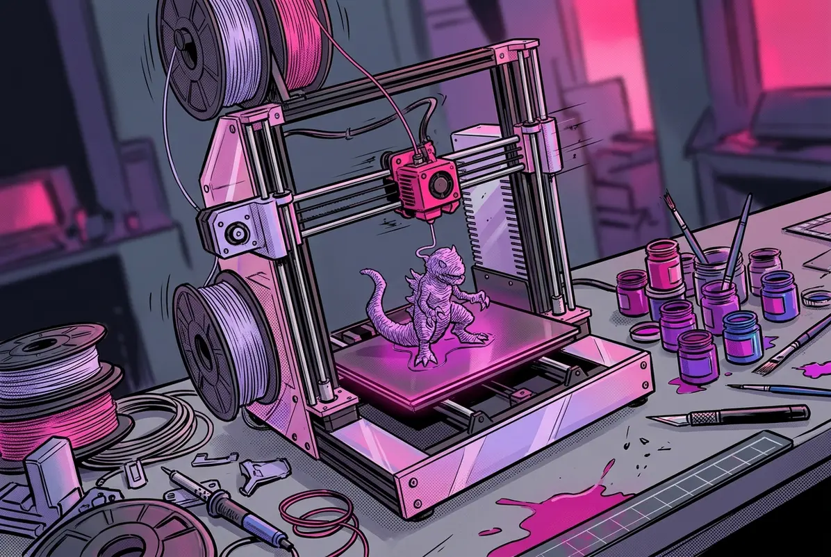 Forty cents of filament and a file from the internet. That's the whole problem.