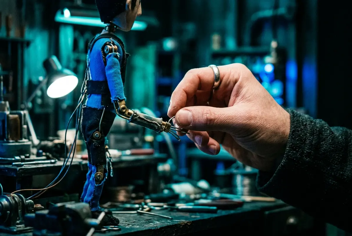 A Stop-Motion Capital Still Waits on Its Museum 2 One frame of motion requires one small adjustment by hand