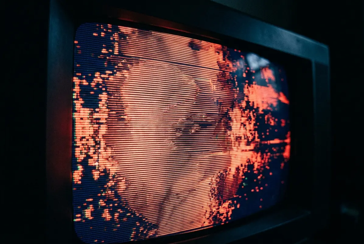 Scanline texture up close, the detail signal processors now chase