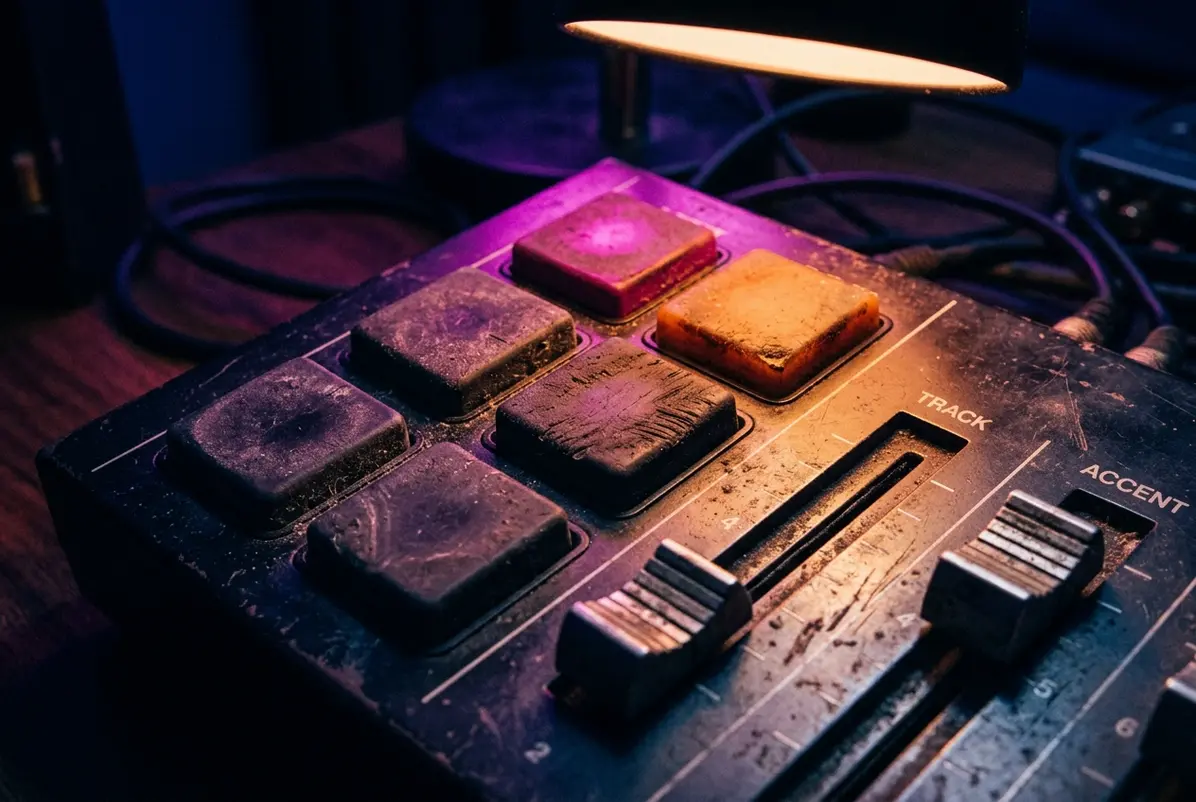 The SP-1200's Limits Were the Instrument 1 Ten seconds of SP-1200 sample memory divided into four two-and-a-half-second zones