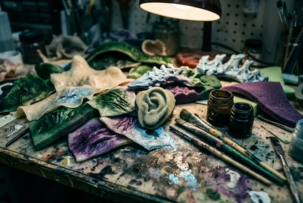 Prosthetic tools and brushes, the craft an Oscar category was built to reward